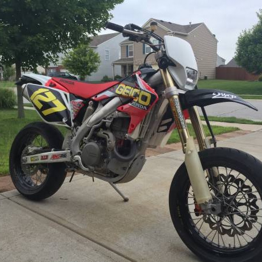Honda crf450r Supermoto