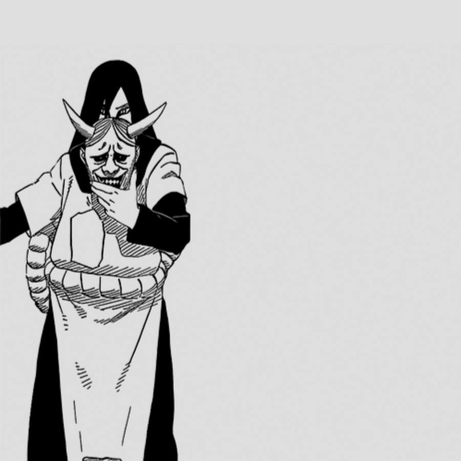 Эскиз тату шинигами из наруто