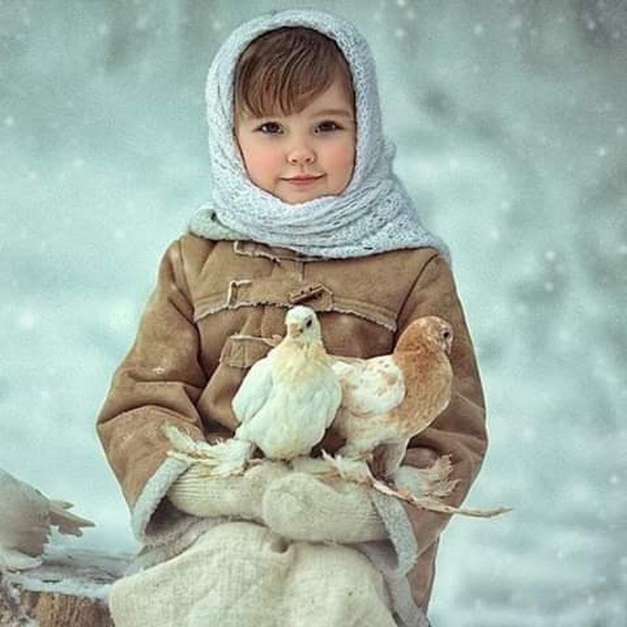 Доброта дети зима