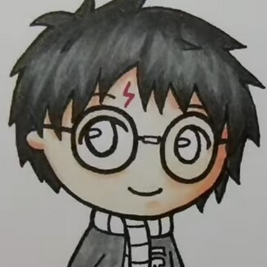 Рисунок гарри поттера для срисовки легкие карандашом для начинающих