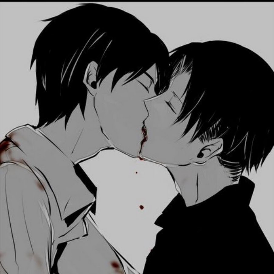 поцелуй геев аниме фото 11