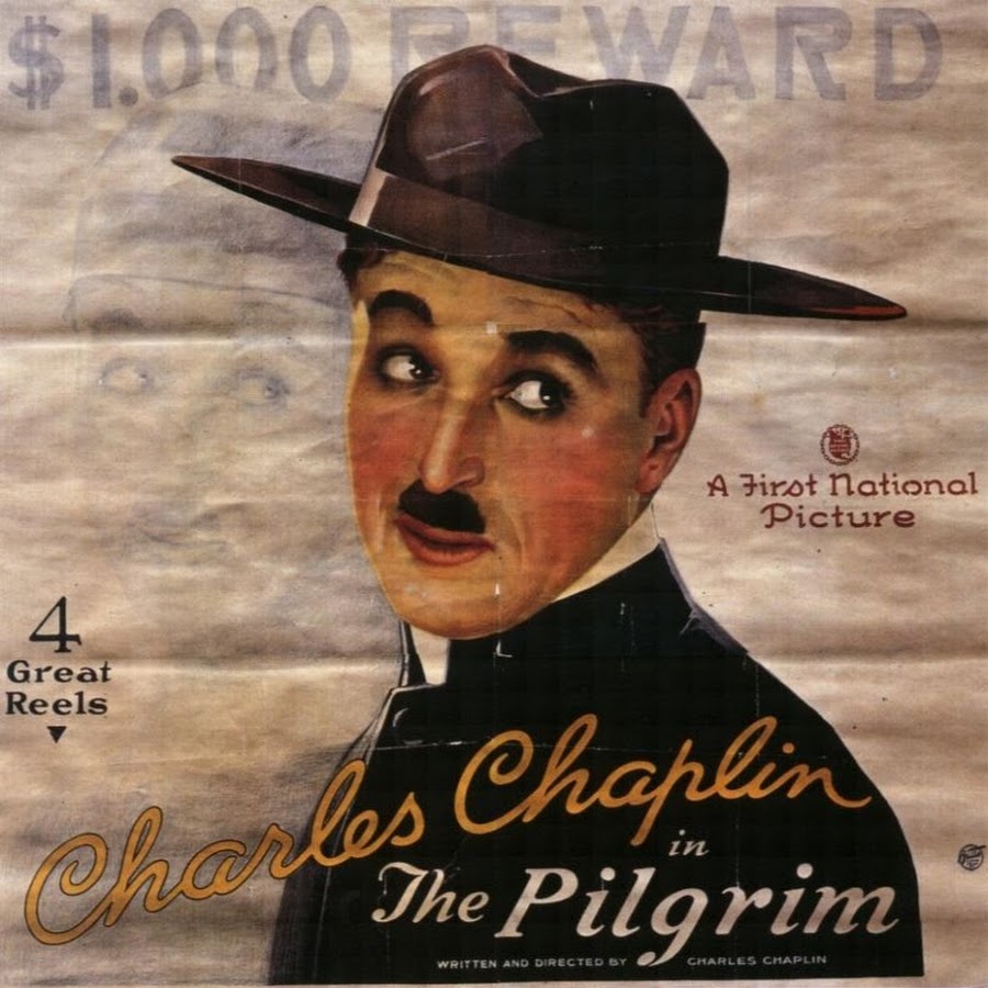 Саундтрек пилигрим. Чарли Чаплин Пилигрим 1923. Постер Пилигрим Чарли Чаплин.