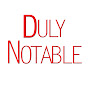 Duly Notable YouTube Profile Photo