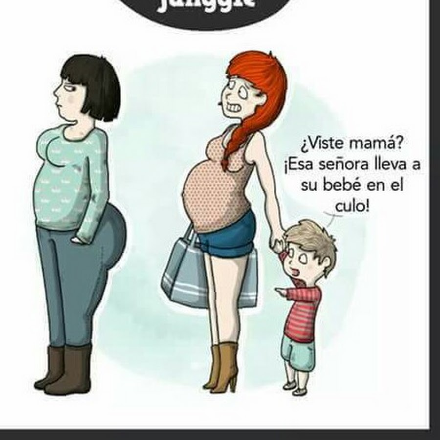 Смешная тетка с младенцем