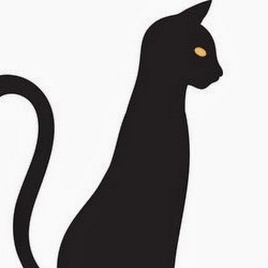 Кот в профиль рисунок в полный рост