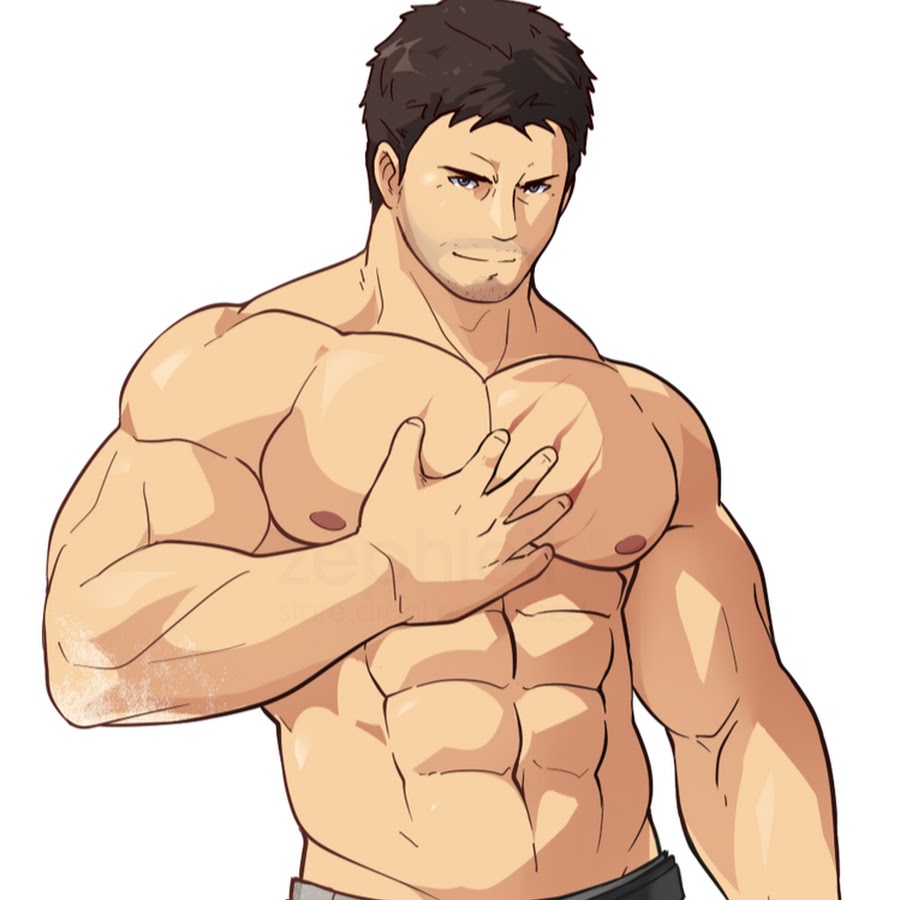 Накаченные мужики рисунок