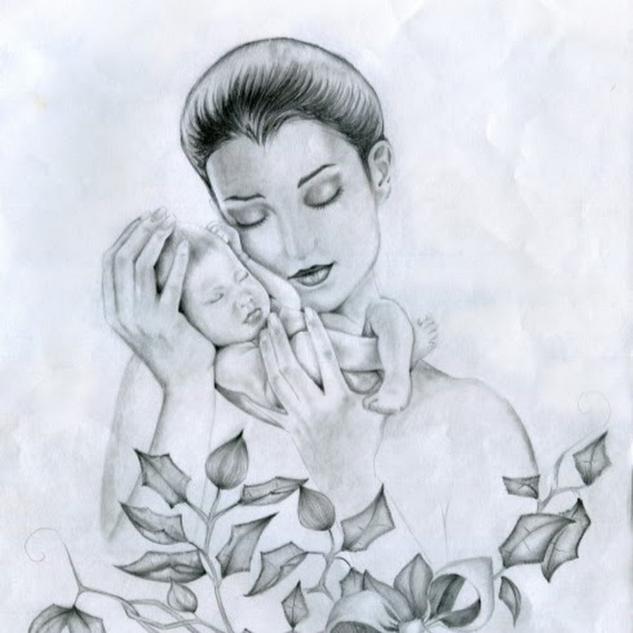 Ган 13 мама и рисунок