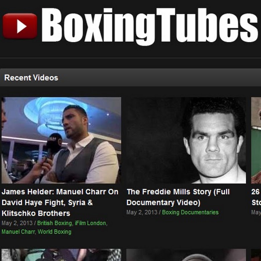 Boxing Tubes - YouTube