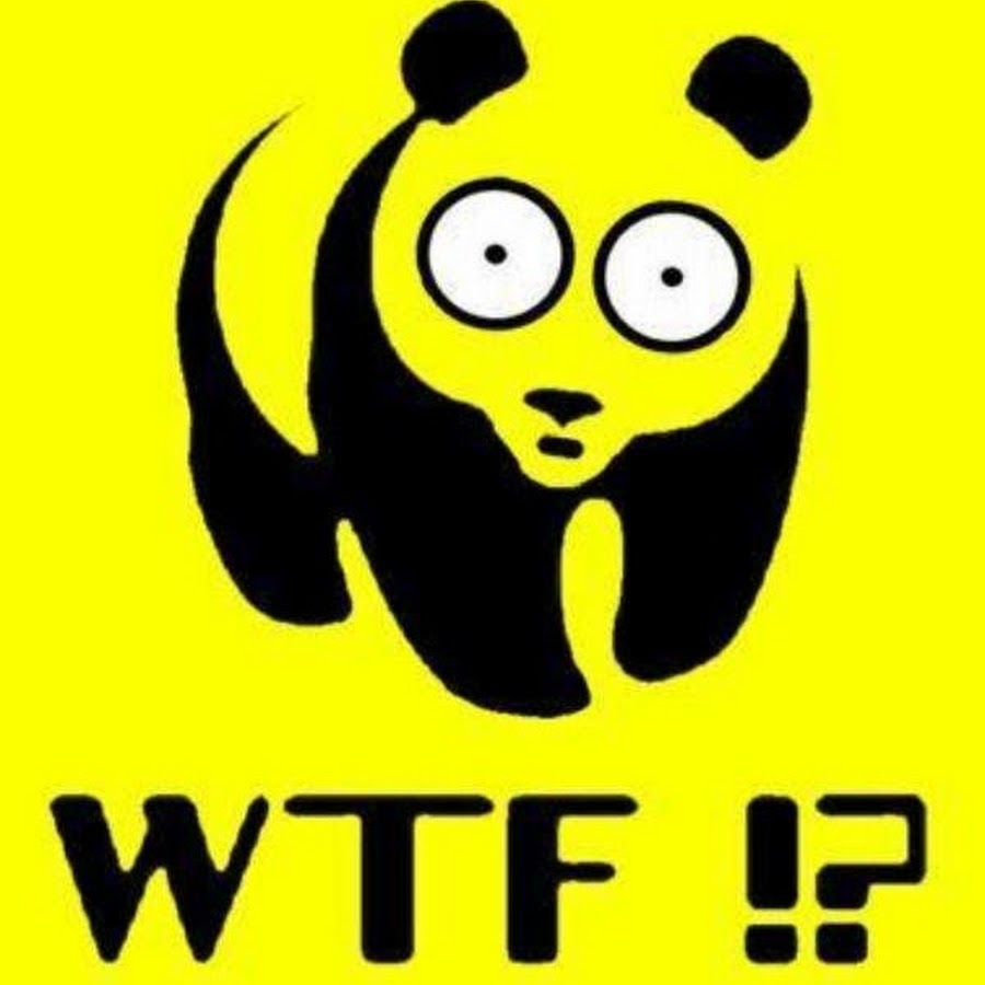 панда wtf. прикольные логотипы. втф. Wtf картинка. стикер wtf.