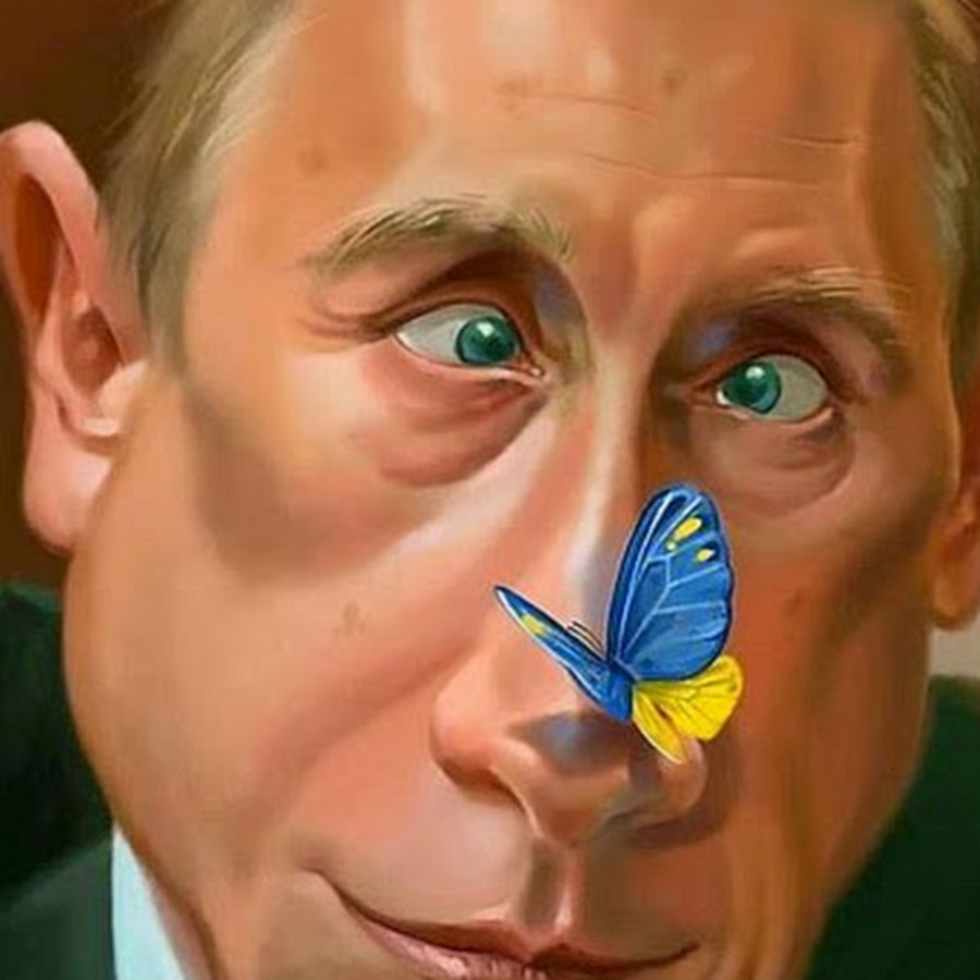 Карикатуры на Путина. Тин пу