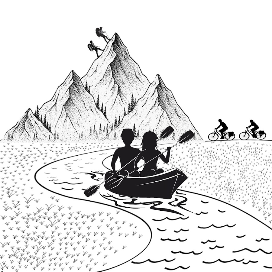 Сплав по реке рисунок