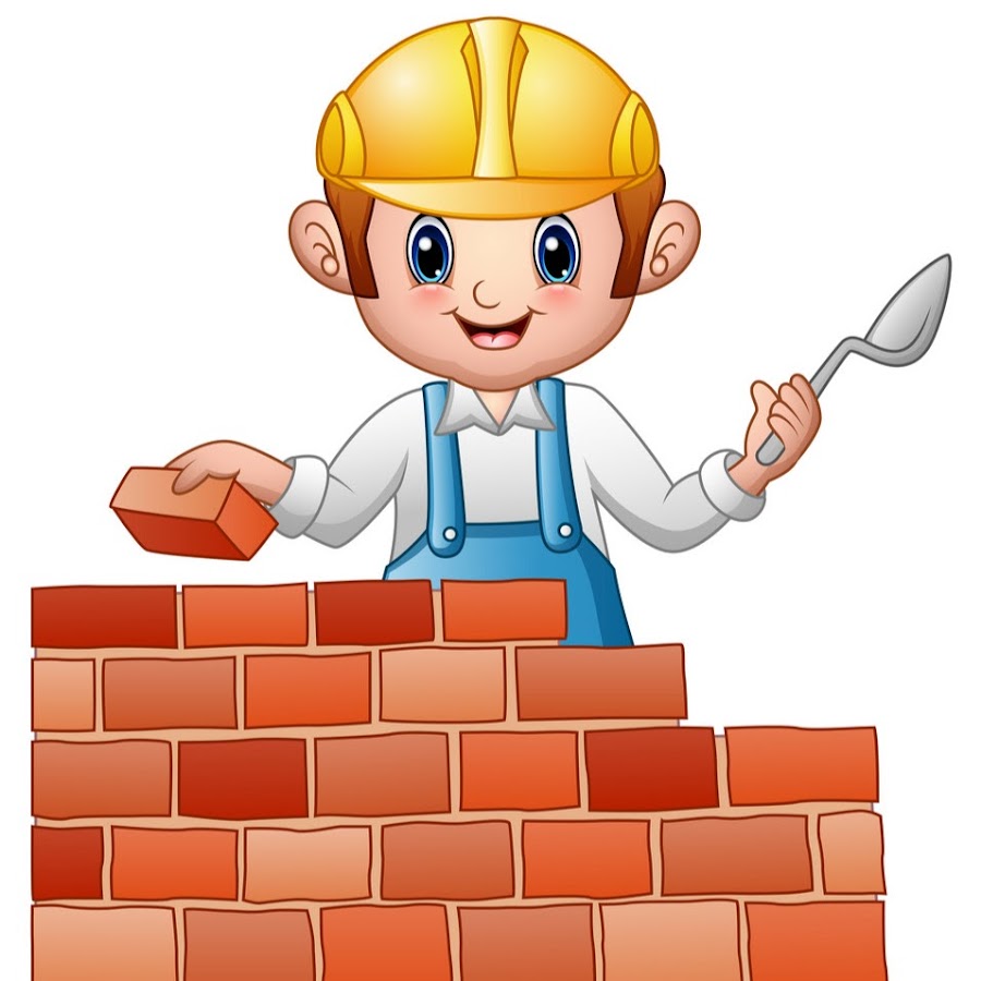 Мультяшный строитель картинки