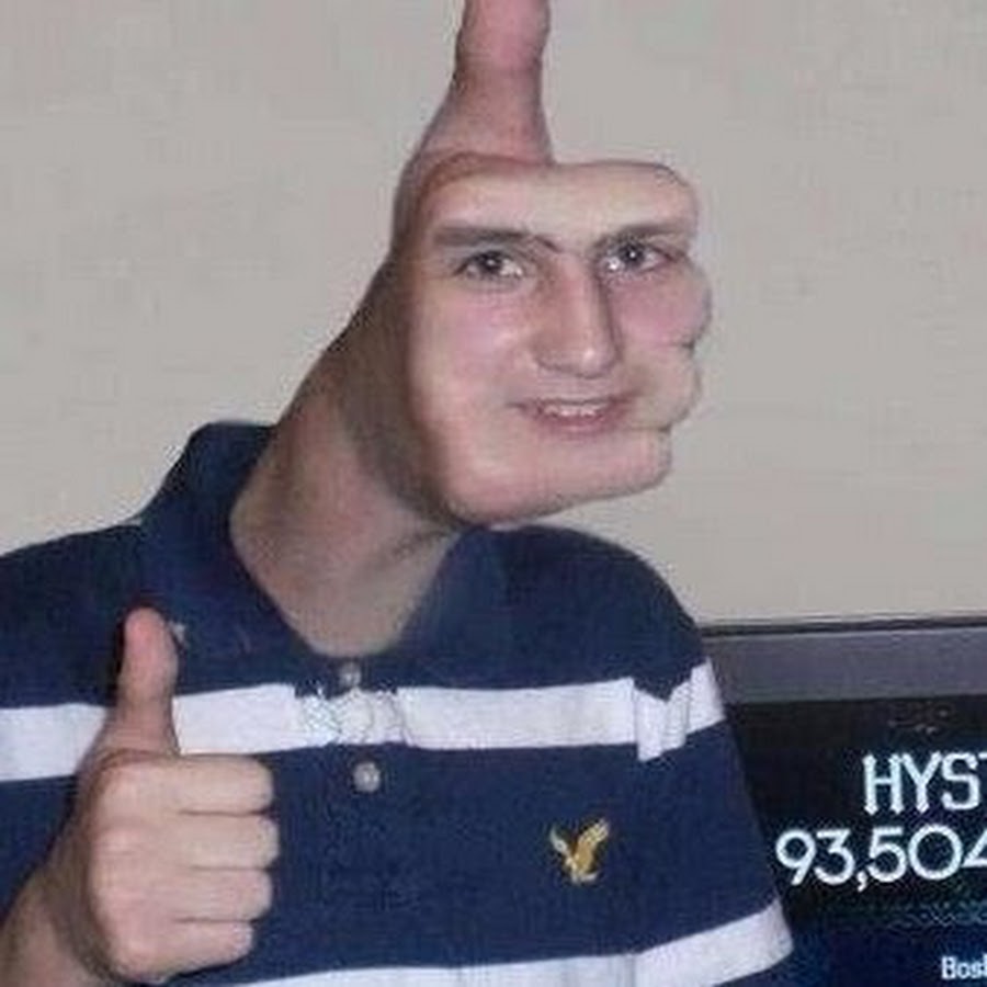 Мем лицо с лайком