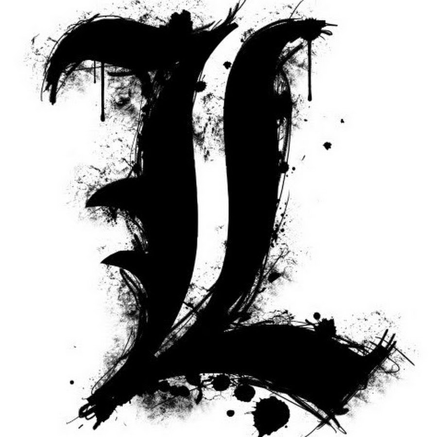 Крутая буква л. L Death Note. Тетрадь смерти символ. L эмблема Death Note. Л тетрадь смерти буква