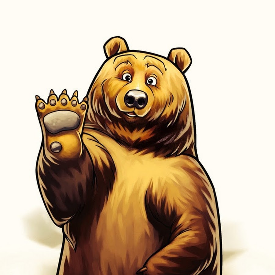 Русский медведь рисунок