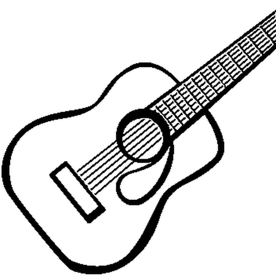 Гитара контур. Гитара карандашом для детей. Гитара раскраска для детей. Гитара рисунок карандашом. Гитара карандашом для детей.