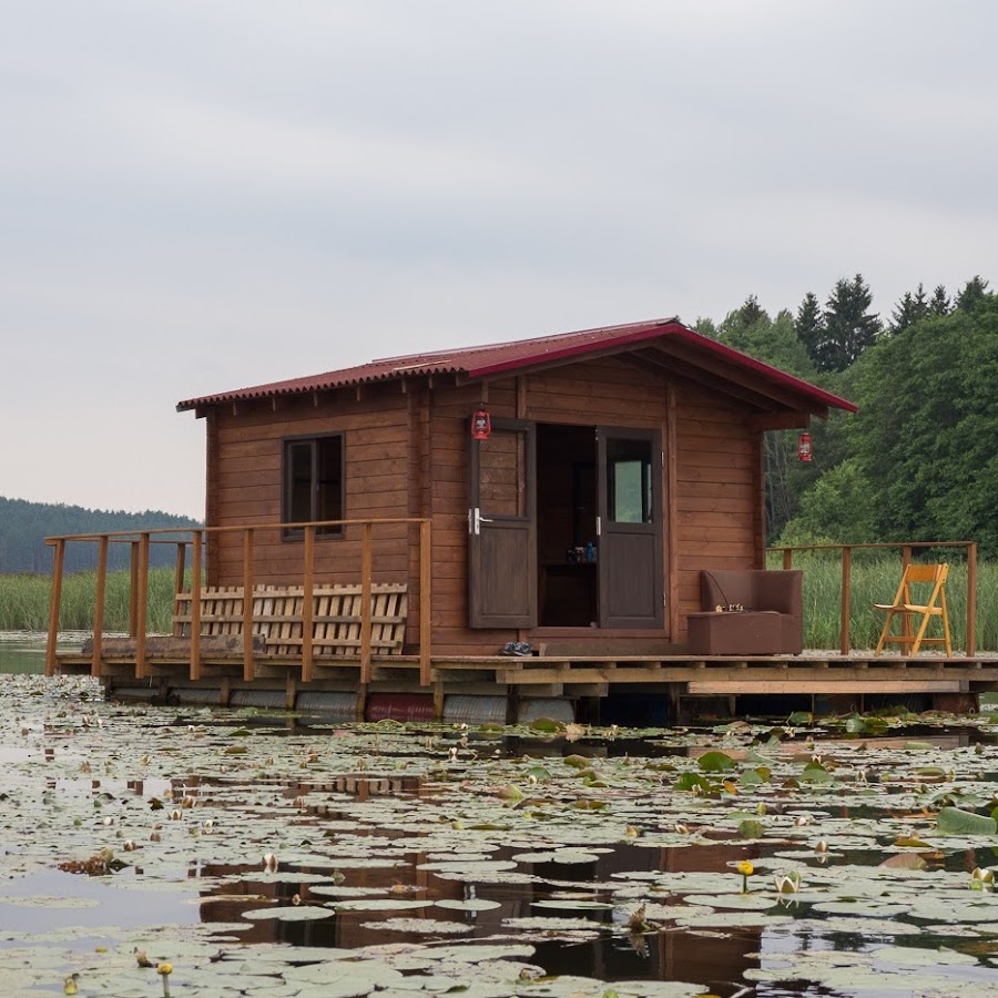 Плавучие дома и дачи. Бетонные понтоны