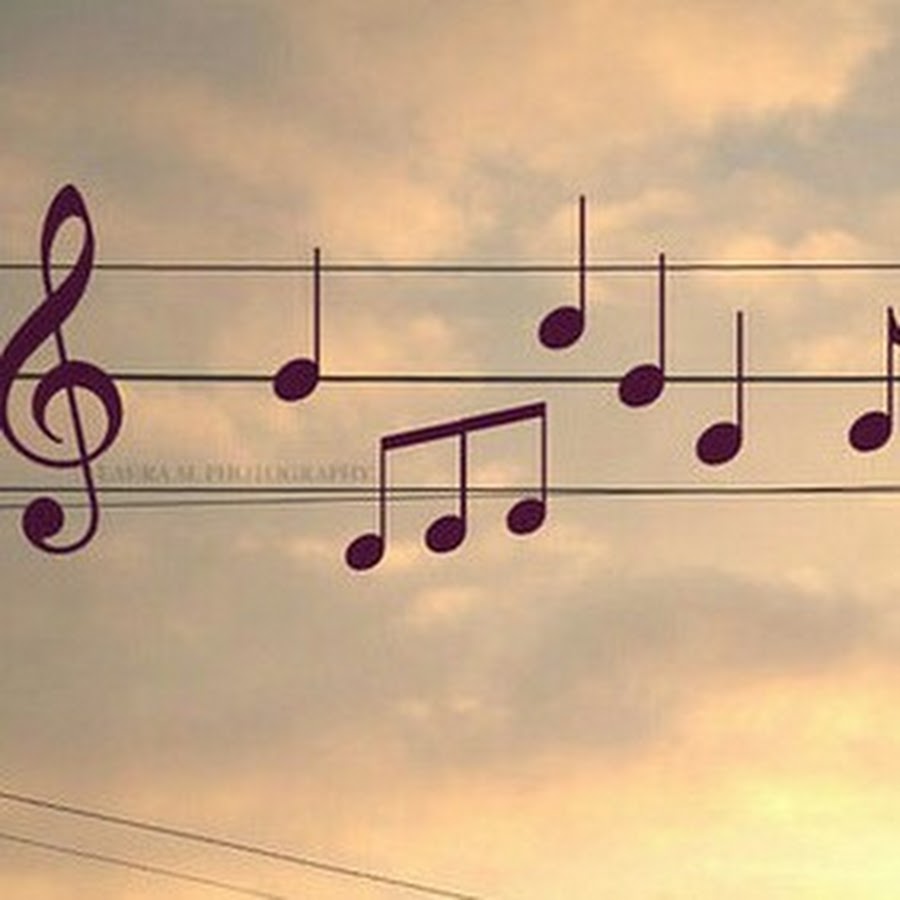 Картинки эстетика ноты