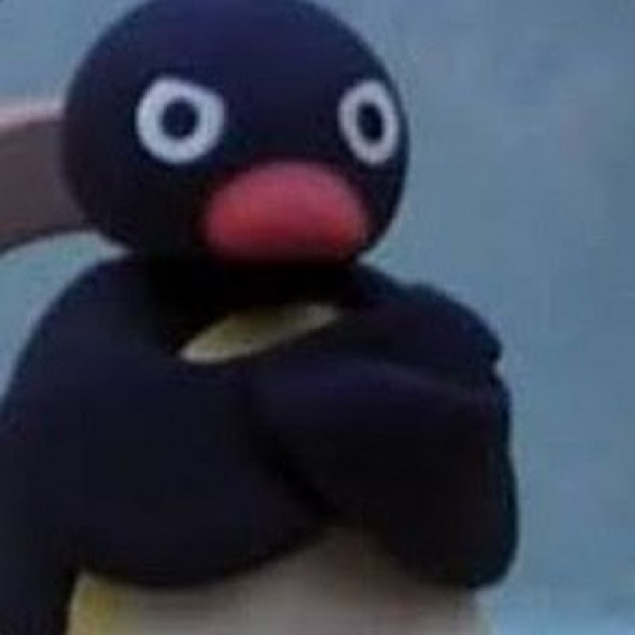 обиженный пингвин на стуле