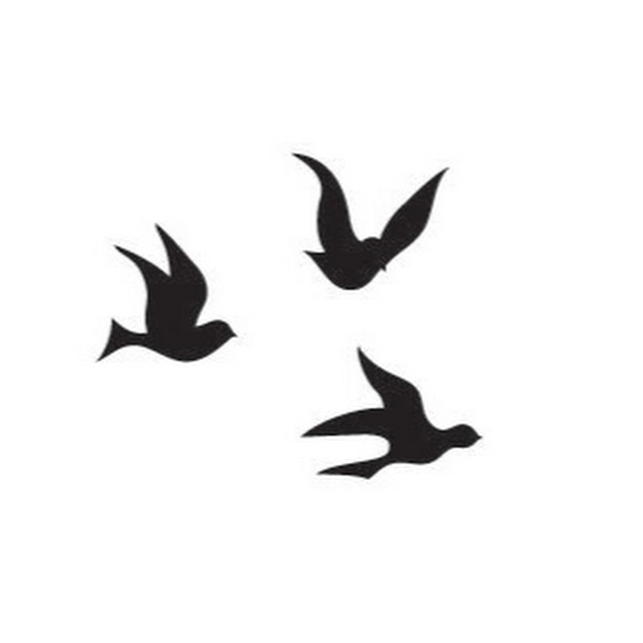 Тату птички эскиз на ключице