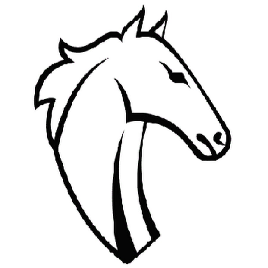 Голова коня шаблон для вырезания White Horse Farms - YouTube