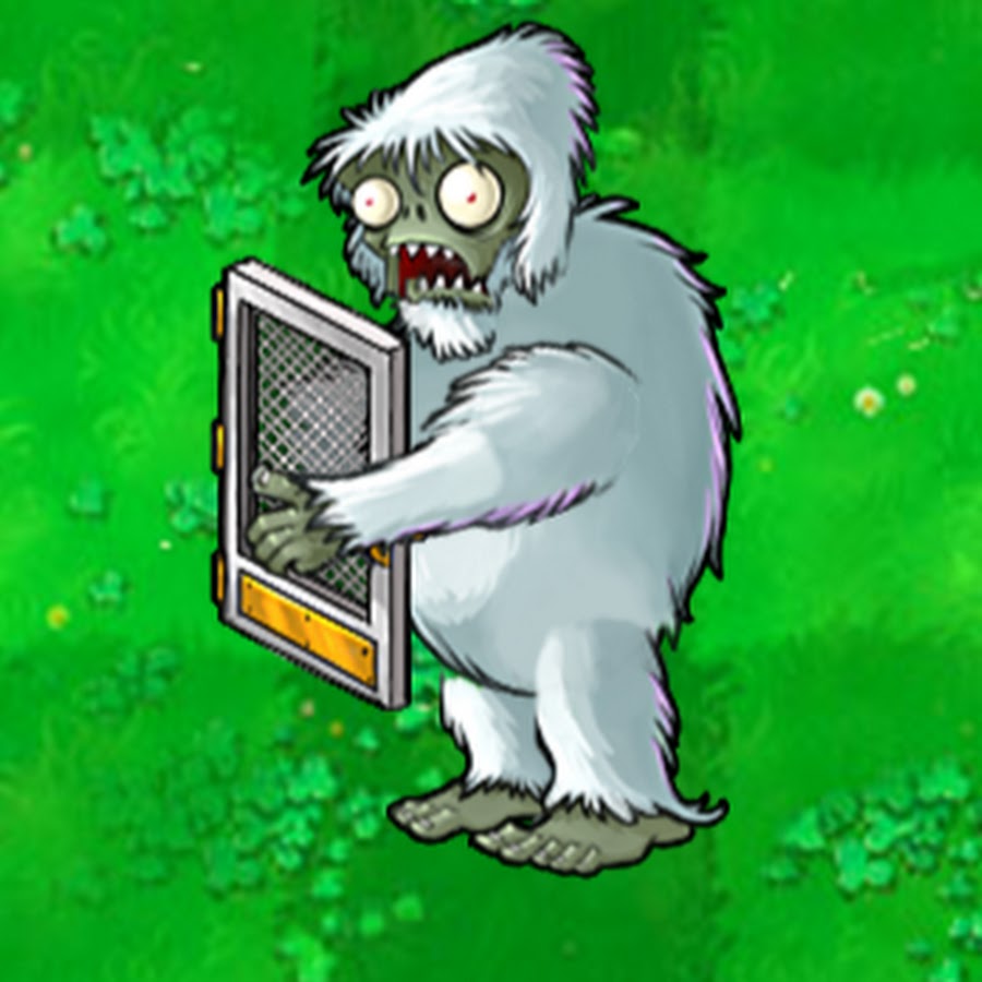 Обзор на зомби йети изз PvZ1 - YouTube