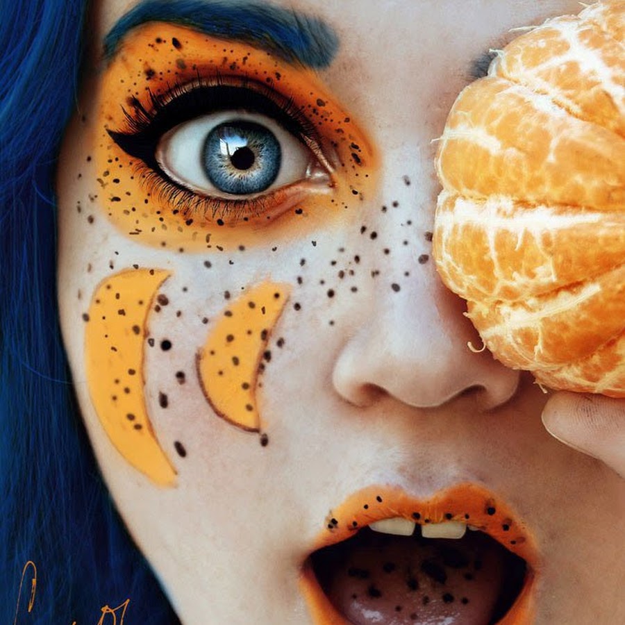 Девочка с мандаринами картина