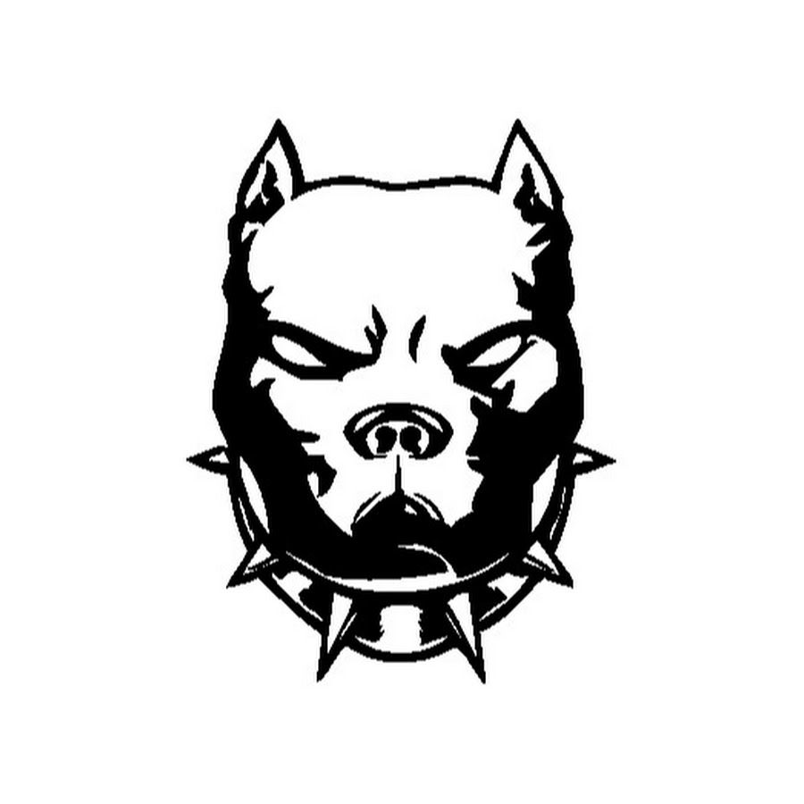 Эскизы тату на руке питбуль