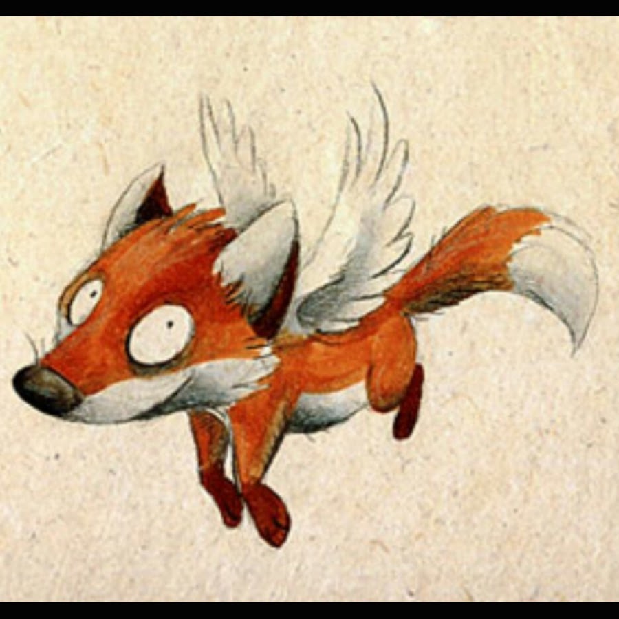 Лиса прикольные рисунки