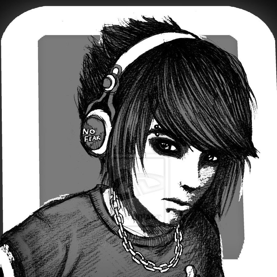 Аниме девушки эмо. Эмо аниме. Аниме. Эмо стиль рисования. Эмо аниме.
