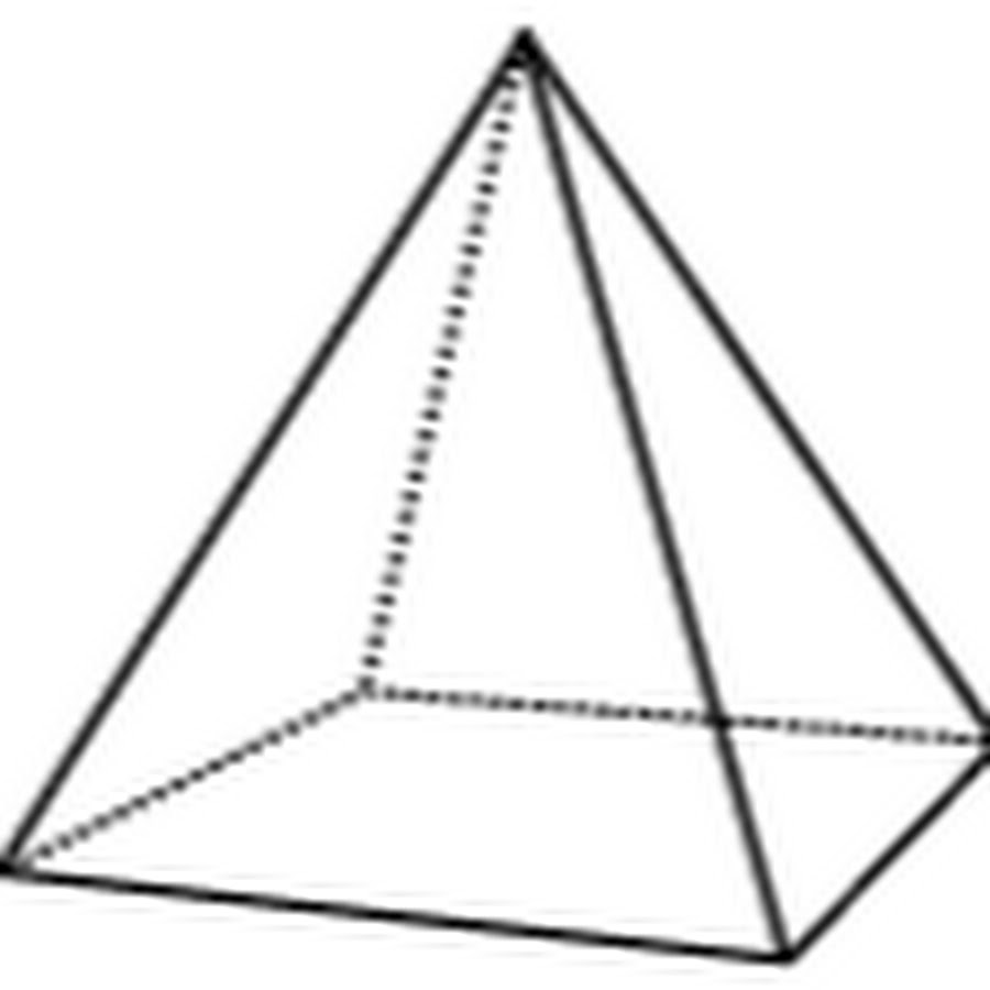 Как нарисовать объемный треугольник