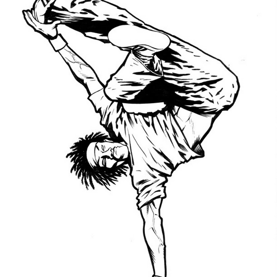 Рисунки брейк данса карандашом