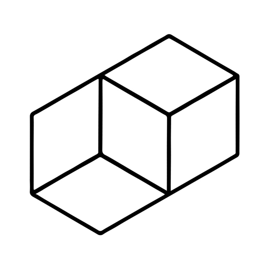 3Д кубики рисунки