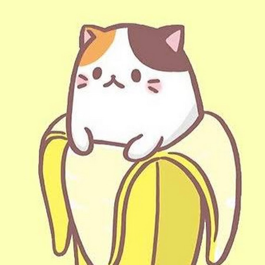 Картинка кот в банане