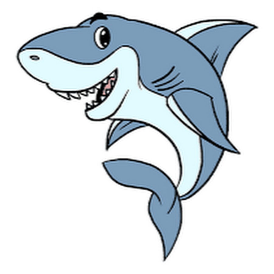 Акула рисунок