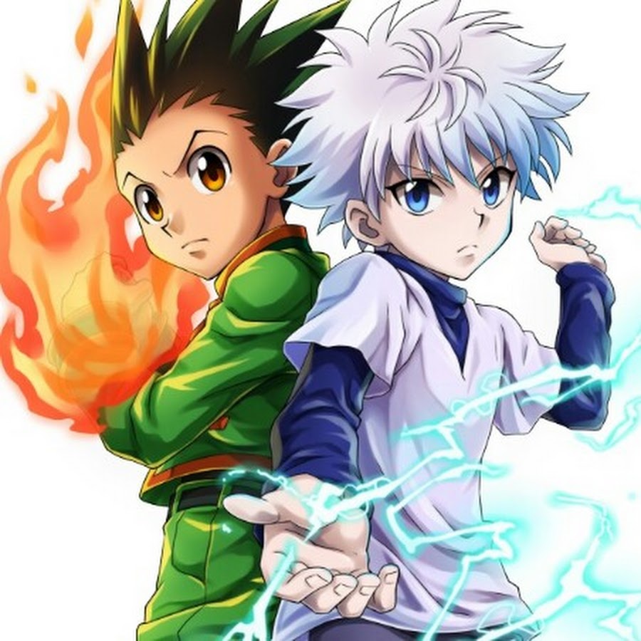 Рисунок гона и киллуа