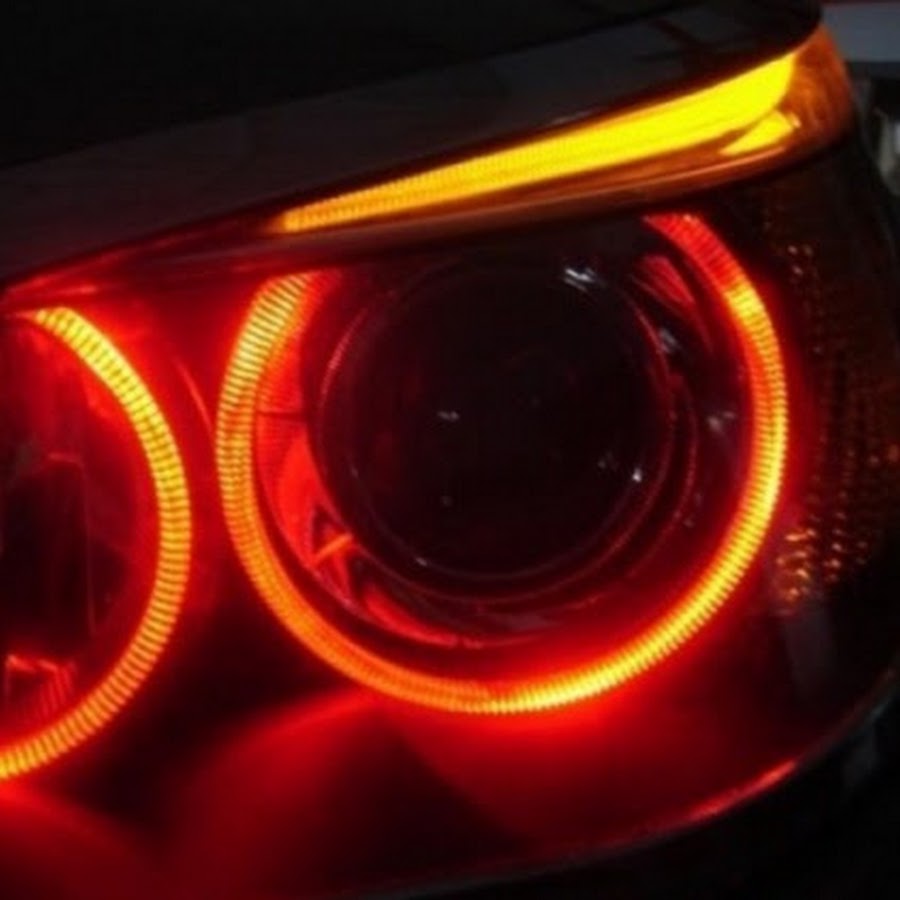 Красные глазки BMW e60