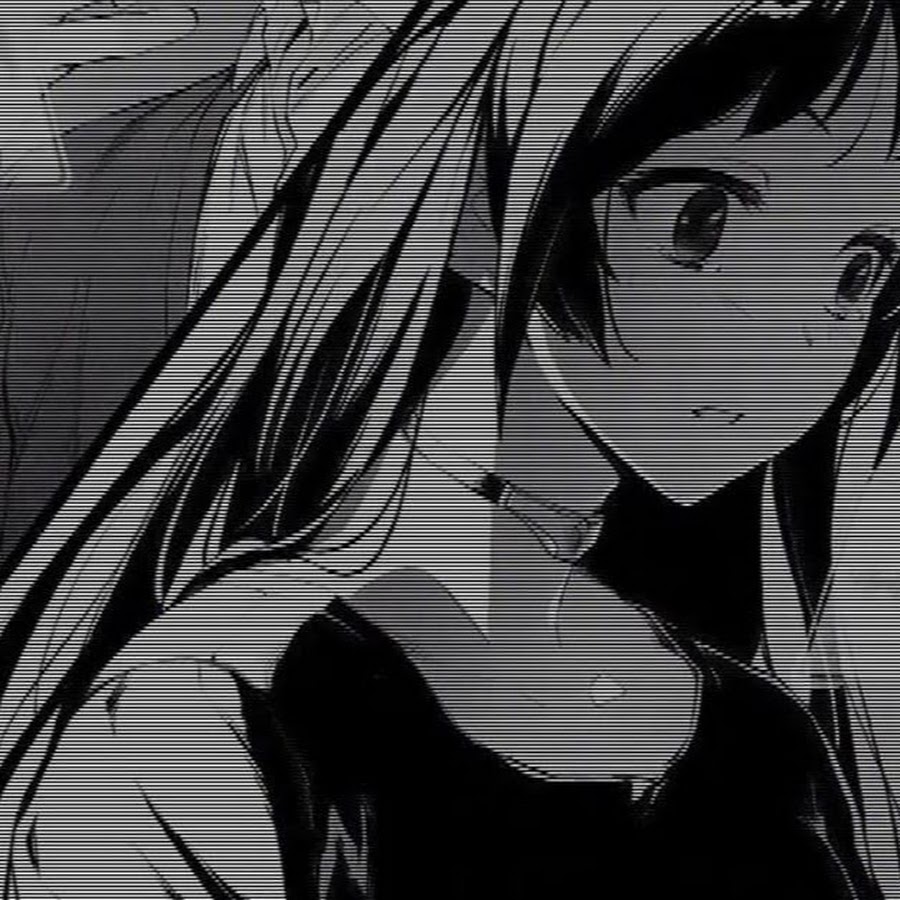 Серо белые картинки аниме на аву