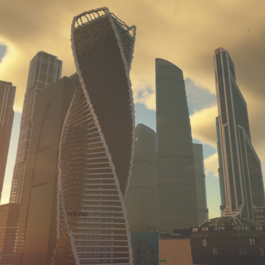 москва сити в майнкрафт #8