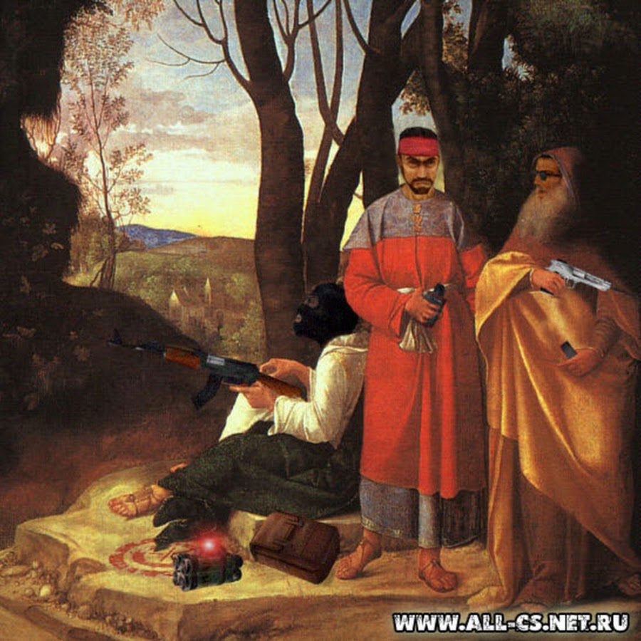 Джорджоне три философа картина