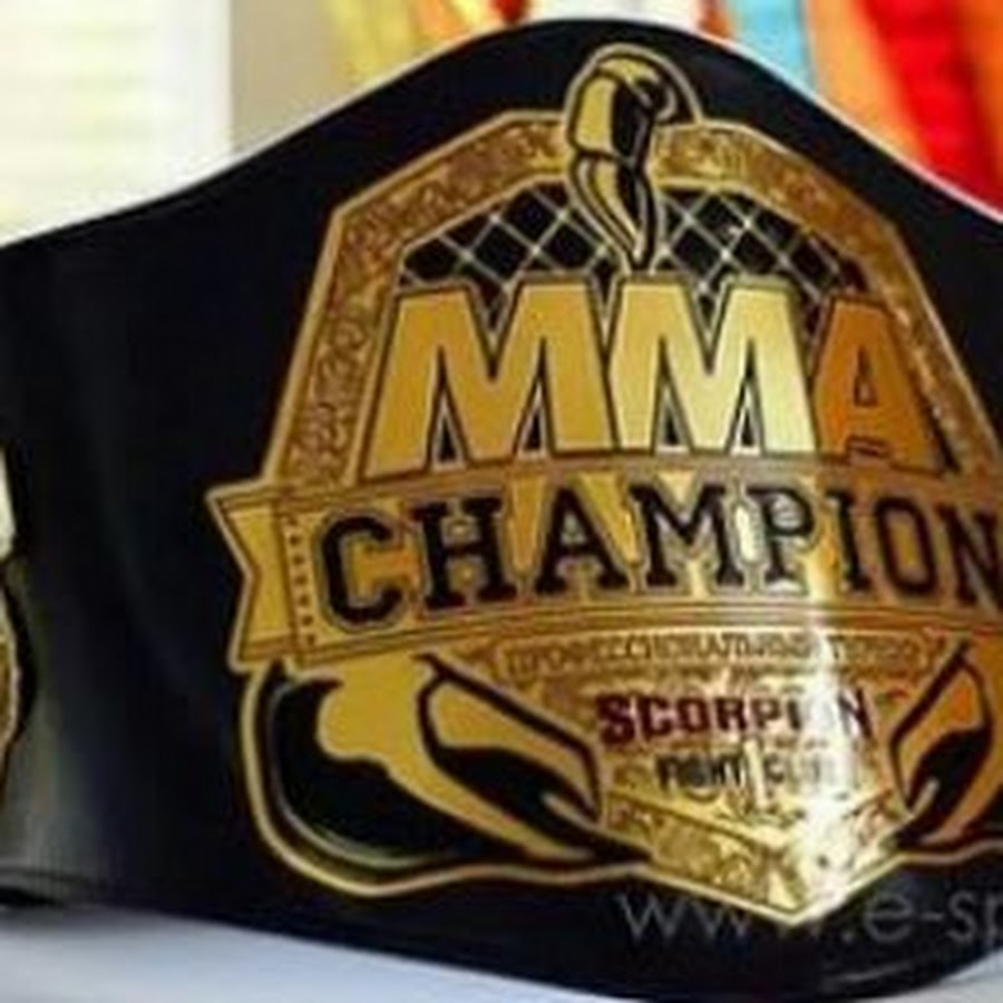 Пояс чемпиона ММА
