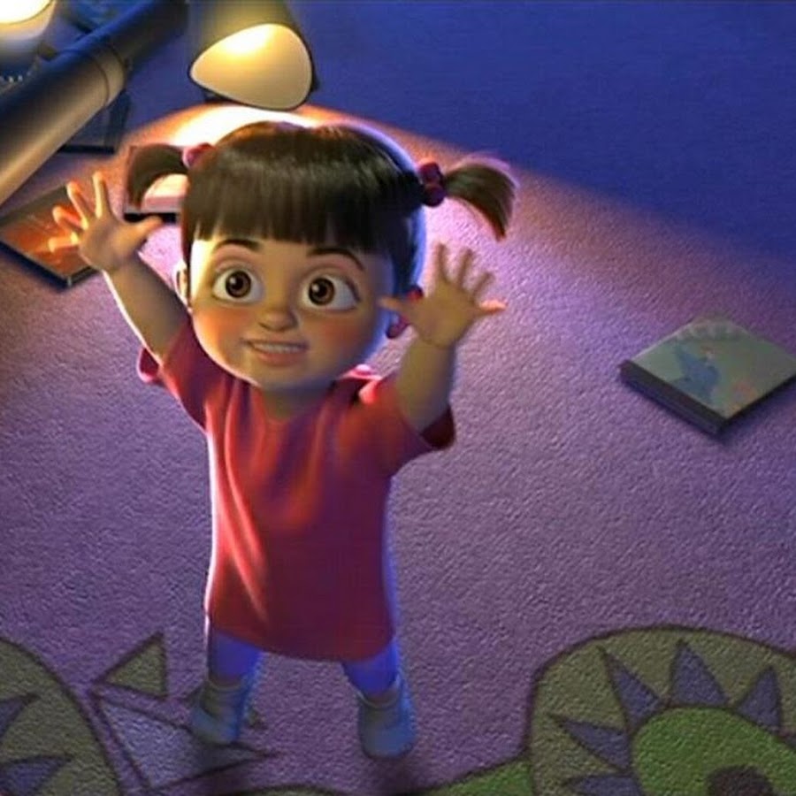 Девочка из мультика корпорация монстров картинки