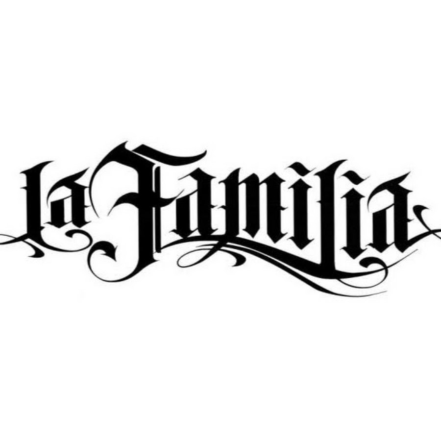 Эскиз family надпись