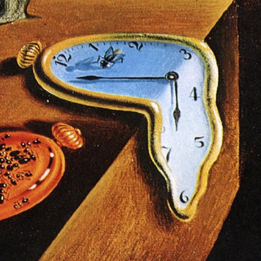 Картина жидкие часы сальвадора дали