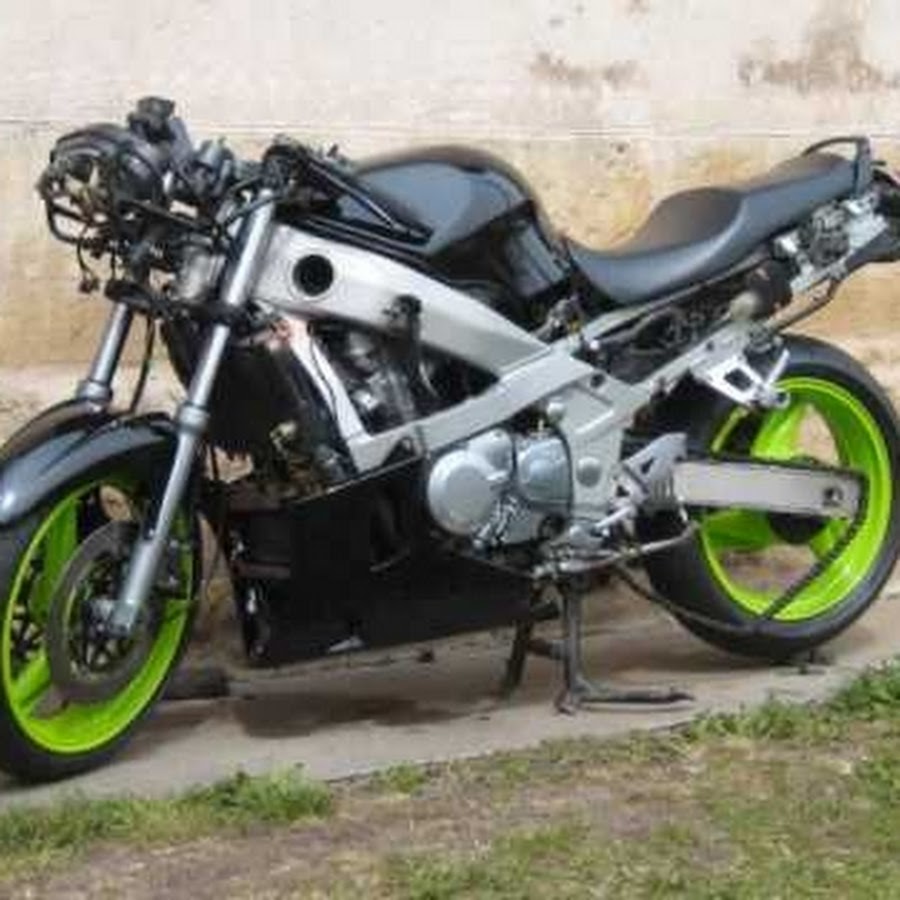 Kawasaki zx400 стант