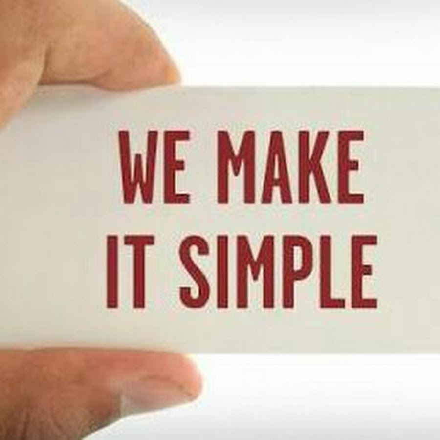 Make things simple