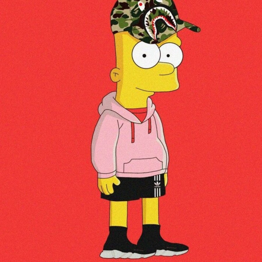 Барт симпсон модник