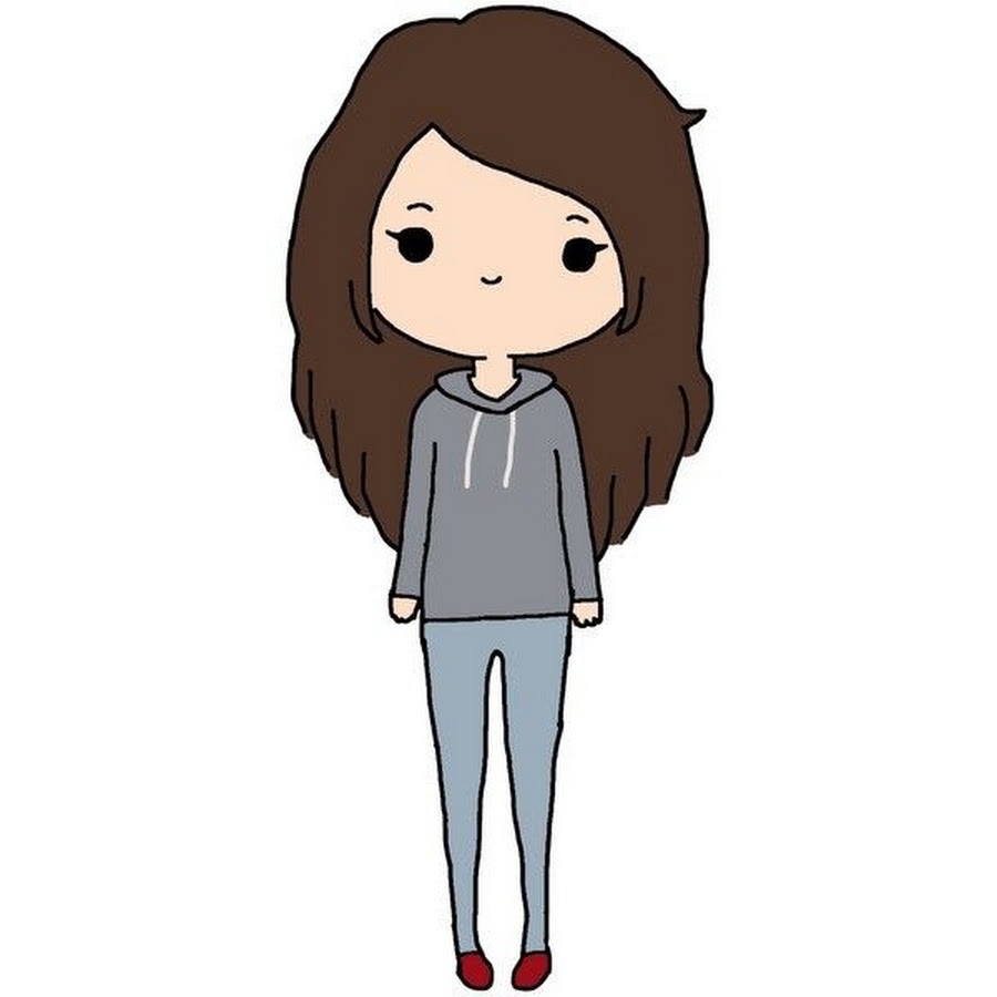 Нарисовать девочку легко и просто