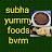 subha yummy foods bvrm