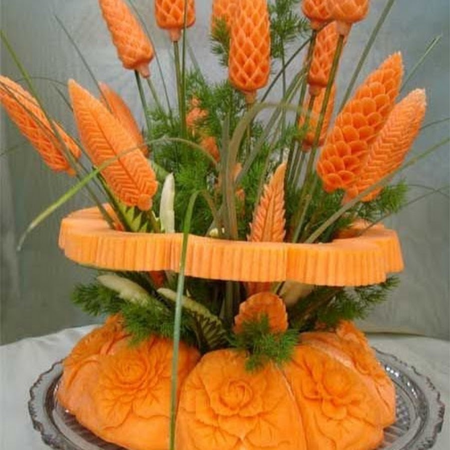 Поделки из морковки